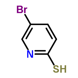 3-Bromo-6-mercaptopyridine structure