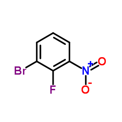 3-Bromo-2-fluoronitrobenzene structure