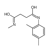 N'-(2,4-dimethylphenyl)-N-methylbutanediamide结构式