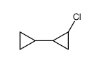 1-chloro-2-cyclopropylcyclopropane结构式