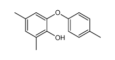 2,4-dimethyl-6-(4-methylphenoxy)phenol Structure