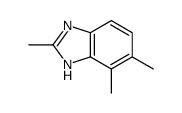 (9ci)-2,4,5-三甲基-1H-苯并咪唑结构式