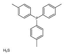 TRI(4-METHYLPHENYL)PHOSPHINE SULFIDE Structure