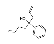 4-phenyl-1,7-octadien-4-ol结构式