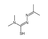 1,1-dimethyl-3-(propan-2-ylideneamino)thiourea Structure