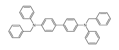 N,N'-Diphenyl-N,N'-bis(phenylmethyl)-1,1'-biphenyl-4,4'-diamine结构式