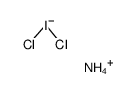 ammonium dichloride iodide Structure