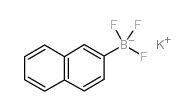 potassium trifluoro(naphthalen-2-yl)borate Structure