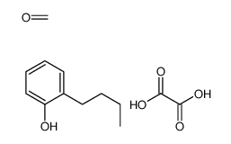 2-butylphenol,formaldehyde,oxalic acid Structure