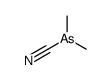 Dimethylcyanoarsine结构式