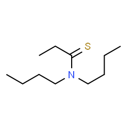 Propanethioamide,N,N-dibutyl- Structure