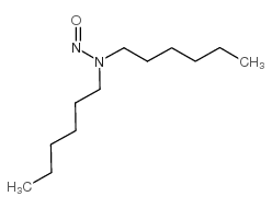 N-亚硝基-二已胺结构式