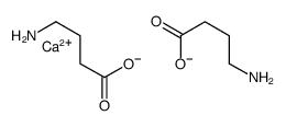calcium bis(4-aminobutyrate) Structure
