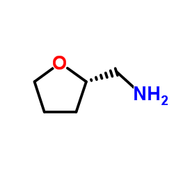 (|S|)-(+)-四氢糠胺结构式