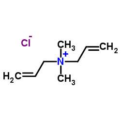 Diallyldimethylammonium chloride structure