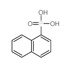 naphthalen-1-ylphosphonic acid结构式