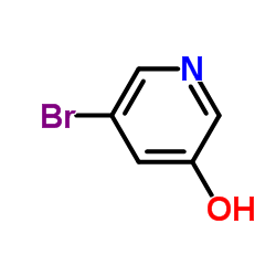5-Bromo-3-pyridinol structure