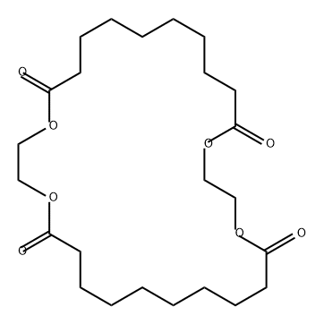 1,4,15,18-四氧杂环二十八烷-5,14,19,28-四酮结构式