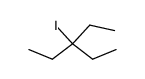 3-iodo-3-ethylpentane结构式
