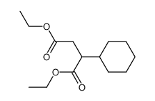 2-Cyclohexylbutandisaeure-diethylester Structure