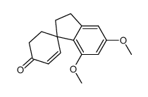 O-methylcannabispirenone Structure