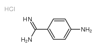 4-AMINOBENZAMIDINE HYDROCHLORIDE Structure