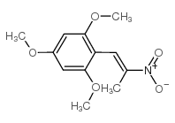 1-(2,4,6-TRIMETHOXYPHENYL)-2-NITROPROPENE结构式