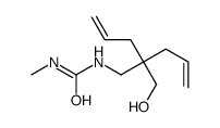 1-[2-(hydroxymethyl)-2-prop-2-enyl-pent-4-enyl]-3-methyl-urea Structure