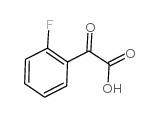 (2-氟-苯基)-氧代乙酸结构式