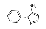 5-氨基-1-苯基吡唑结构式