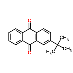 2-tert-Butyl-9,10-anthraquinone Structure