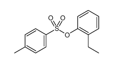 Phenol, 2-ethyl-, 1-(4-methylbenzenesulfonate)结构式