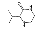 3-异丙基-哌嗪-2-酮结构式
