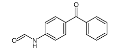 N-(4-benzoylphenyl)formamide Structure
