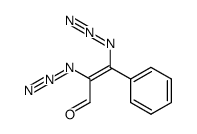 Z-2,3-diazido-3-phenyl-propenal结构式