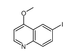 6-碘-4-甲氧基喹啉结构式