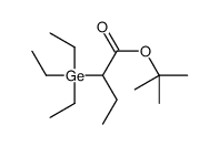 tert-butyl 2-triethylgermylbutanoate Structure