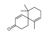 1,5,5-trimethylspiro[5.5]undeca-1,10-dien-9-one Structure