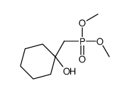 1-(dimethoxyphosphorylmethyl)cyclohexan-1-ol结构式