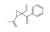 (1-ethenyl-2-prop-1-en-2-ylcyclopropyl)-phenylmethanone结构式