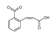 2-Propenoic acid, 3-(2-nitrophenyl)-, (2Z) Structure
