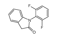 1-(2,6-difluorophenyl)-3H-indol-2-one Structure