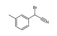 2-bromo-2-(3-methylphenyl)acetonitrile结构式