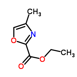 4-甲基恶唑-2-羧酸乙酯结构式