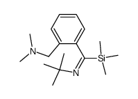 N-tert-butyl o-(dimethylaminomethyl)benzimidoylsilane Structure