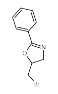 5-溴甲基-2-苯基-4,5-二氢-1,3-噁唑结构式
