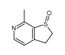 7-methyl-2,3-dihydrothieno[2,3-c]pyridine 1-oxide Structure