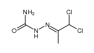1,1-dichloro-acetone semicarbazone Structure