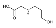 2-(3-hydroxypropylamino)acetic acid结构式