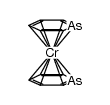 bis(η(6)-arsenine)chromium结构式